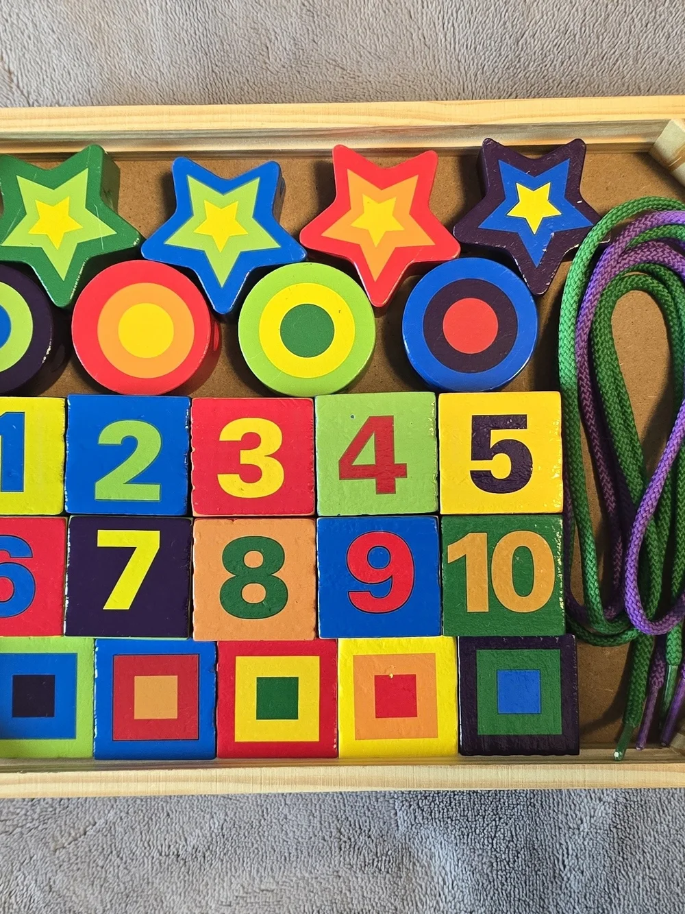 Melissa And Doug Lacing Toy